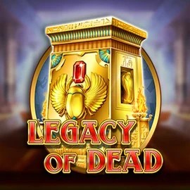Legacy of Dead logo by Play'n GO Dreamz Casino
